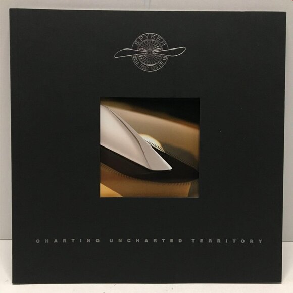 Spyker Charting Uncharted Territory D12 Peking To Paris 2008 Sales Brochure - Picture 1 of 8